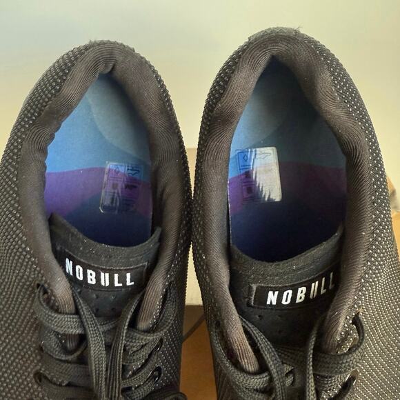 NOBULL SuperFabric Outwork Black /Tropical Men Running Sneakers- SZ 10.5- W 12 - Picture 7 of 11